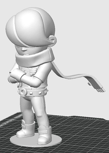 3D Brawl Stars Edgar Figürü - Görsel 3