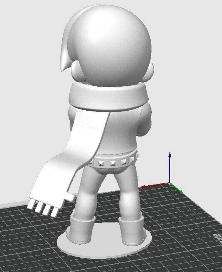 3D Brawl Stars Edgar Figürü - Görsel 4