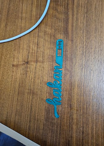 3D Kişiye Özel İsimli  Ayrac - Loading / Yükleme Barı Tasarımlı - Görsel 6