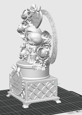 3D Anneler Günü Özel: Anne ve Çocuk Temalı Dekoratif Hediye - Görsel 6