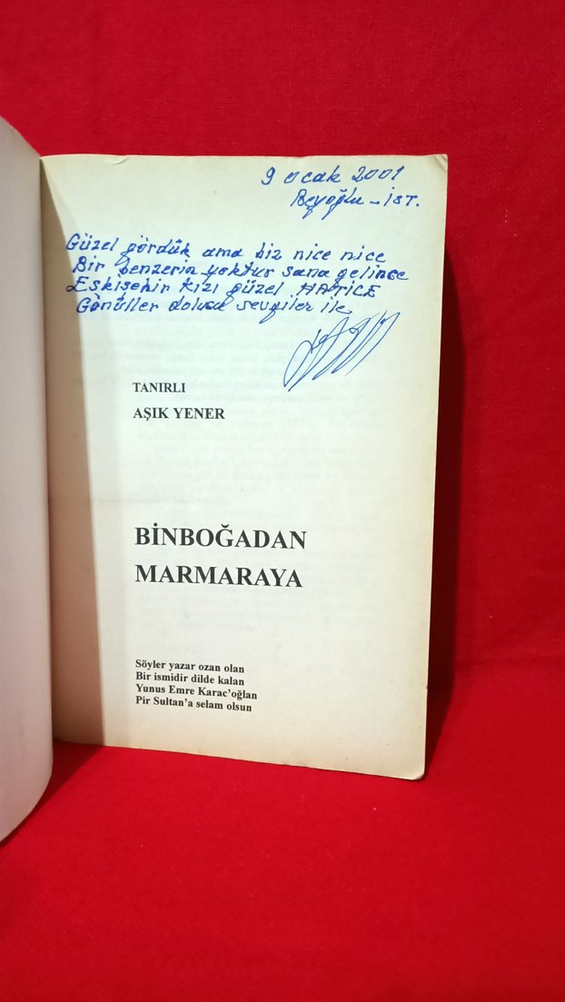 Tanırlı Aşık YenerBinboğadan Marmaraya - Görsel 2