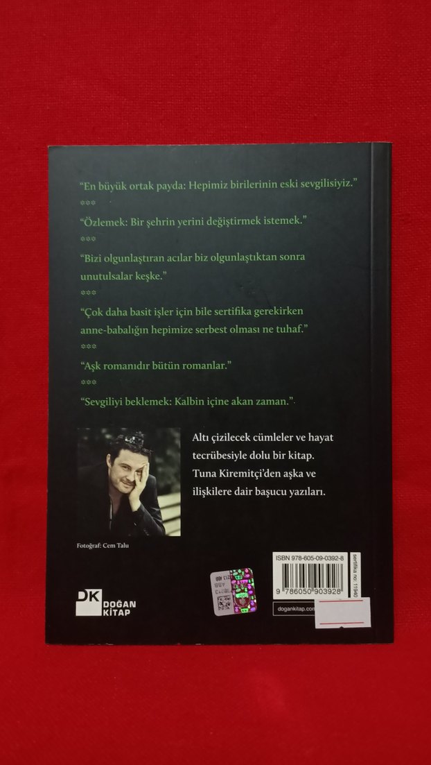 Tuna Kiremitçi - Hepimiz Birilerinin Eski Sevgilisiyiz - Görsel 2