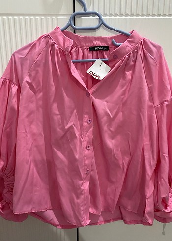 Pembe Kadın Gömlek