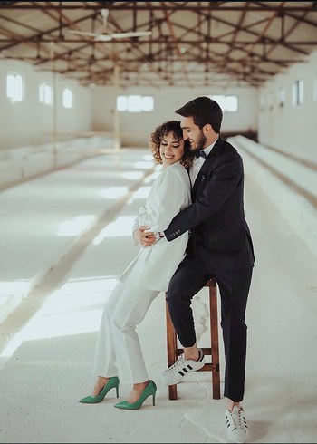 Diğer Beyaz Regular Fit Düğün Takım Elbise