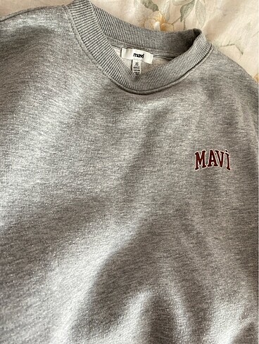 xs Beden Mavi sweat
