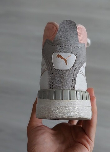 Puma beyaz pembe spor ayakkabı 