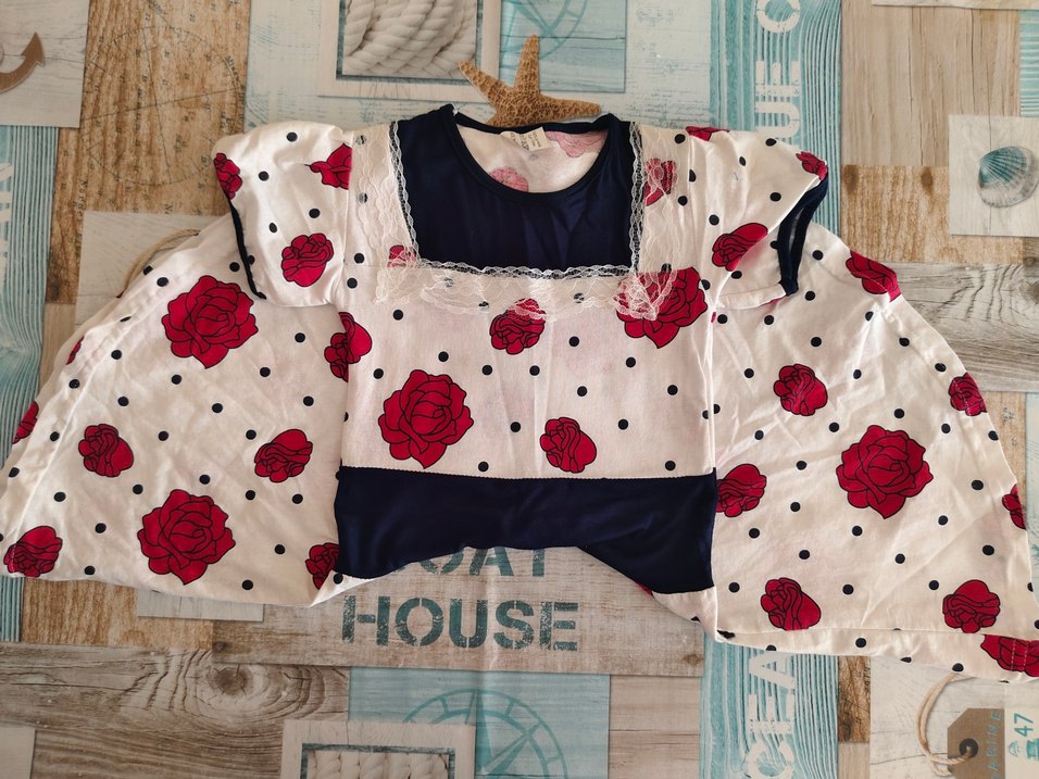 Kız Çocuk Renkli Çiçekli Elbise - Görsel 2