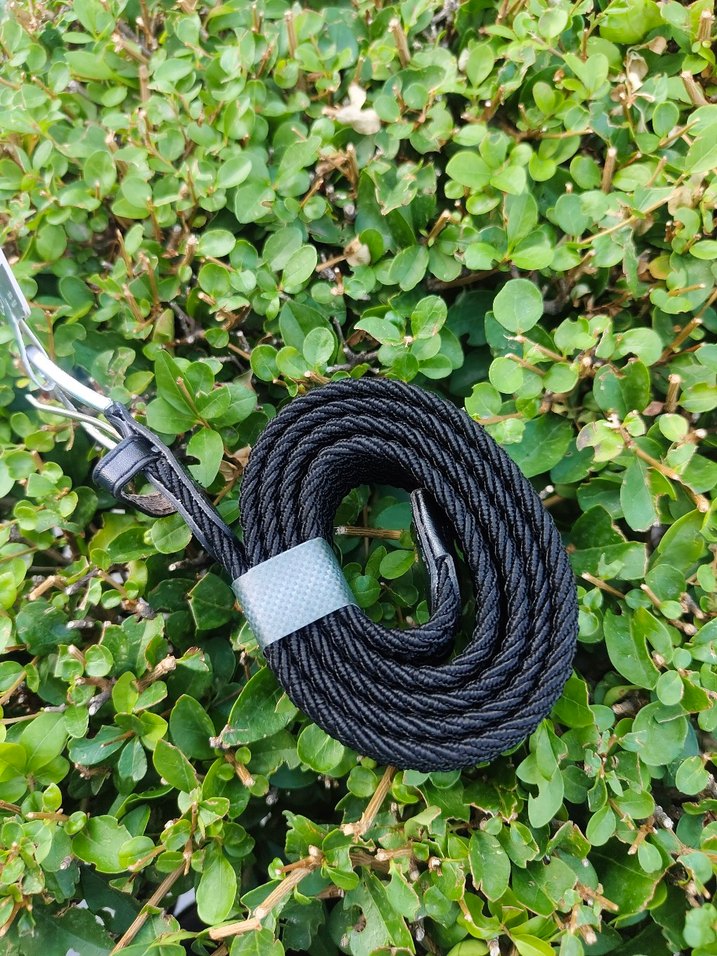 Siyah Ayarlanabilir Erkek/kadın Kemer - Görsel 3