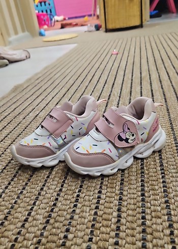 Kız Çocuk Minnie Mouse Renkli Spor Ayakkabı - Görsel 3