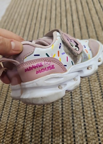 Kız Çocuk Minnie Mouse Renkli Spor Ayakkabı - Görsel 5