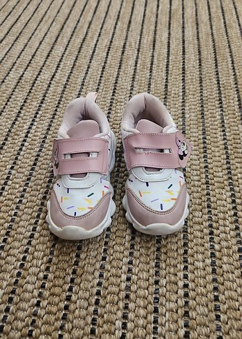 Kız Çocuk Minnie Mouse Renkli Spor Ayakkabı - Görsel 2