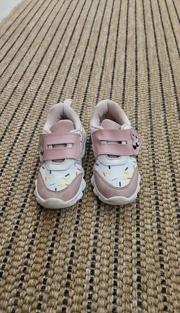 Kız Çocuk Minnie Mouse Renkli Spor Ayakkabı - Görsel 2