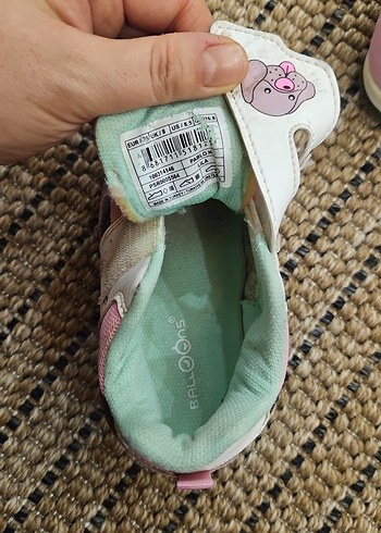 Kız Çocuk Pembe ballans Spor Ayakkabı - Görsel 6