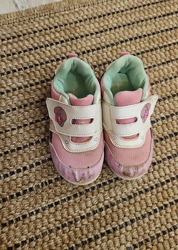 Kız Çocuk Pembe ballans Spor Ayakkabı - Görsel 3