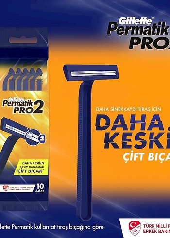Gillette Permatik Pro2 (2 paket) - Görsel 2