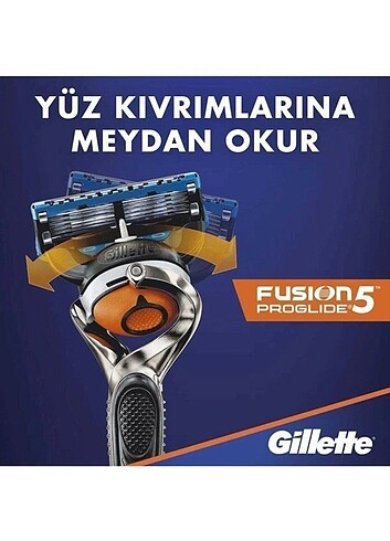 Gillette Fusion Proglide Yedek Tıraş Bıçağı 6+1 adet