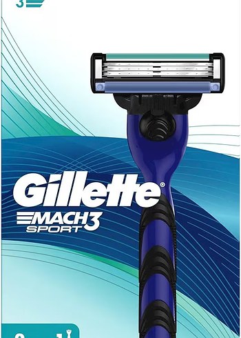 Gillette Mach3 Sport Yedek Traş Bıçağı 2+1 - Görsel 2