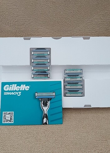 Gillette Mach3 Yedek Traş Bıçağı 8'li