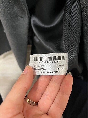 m Beden gri Renk zara blazer