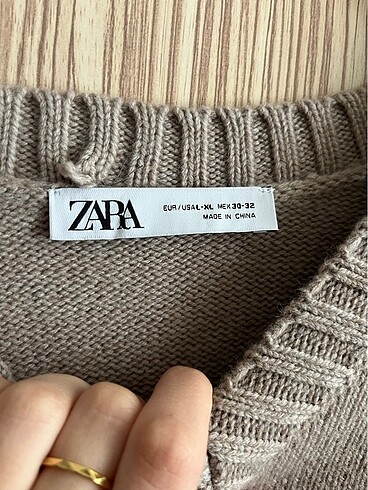 Zara zara kol detaylı kazak