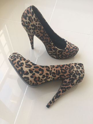 Bambi Bambi leopar ayakkabı