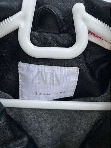 Zara Zara deri ceket