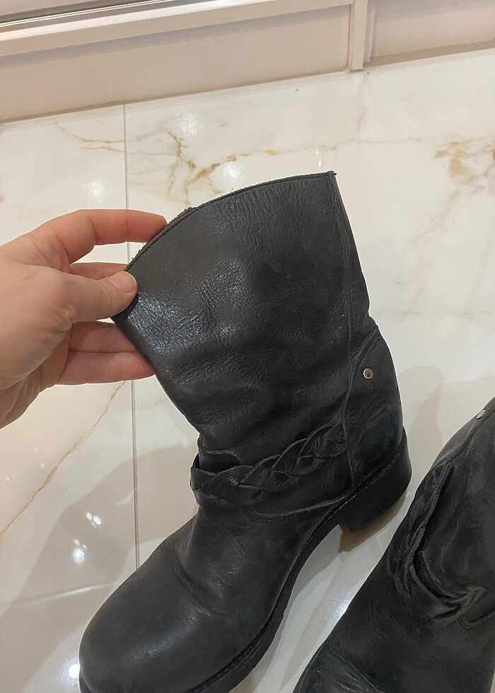 HOTİÇ hakiki deri bot - Görsel 3