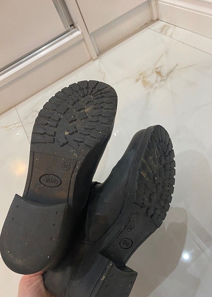 HOTİÇ hakiki deri bot - Görsel 5