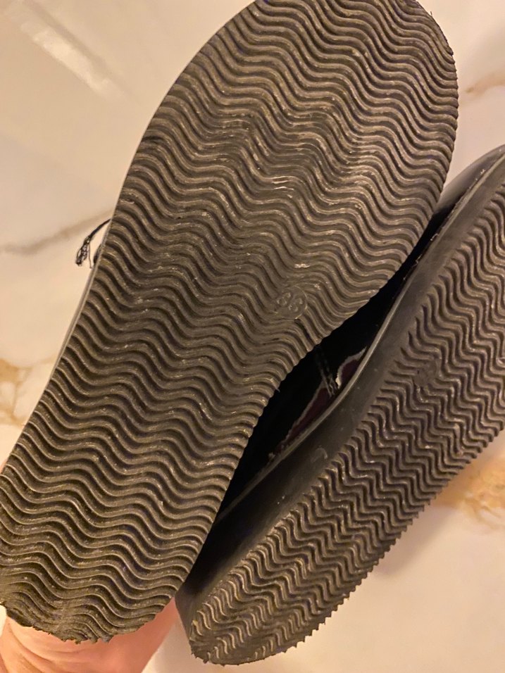 Kemer Detaylı Siyah Deri Erkek Çocuk Loafer - Görsel 3