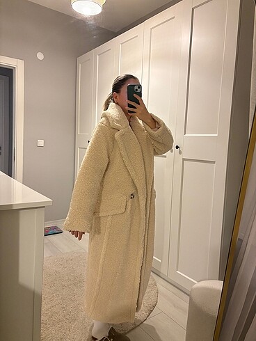 Pull and Bear Suni yün kaban