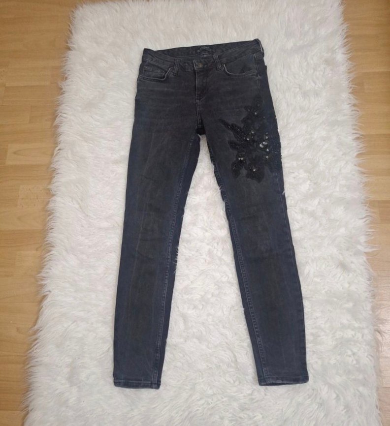 Zara Jean Siyah pantolon - Görsel 3