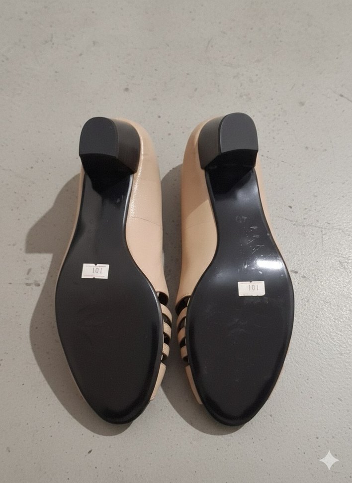 Önü Açık Topuklu Ayakkabı - Görsel 5