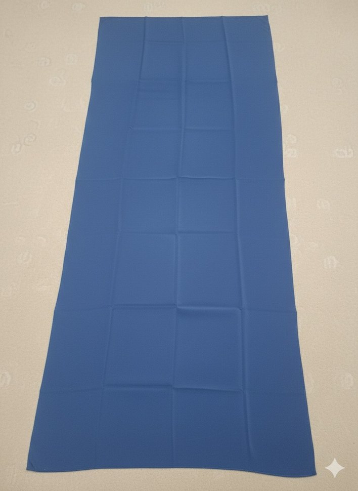 190×70 cm Lacivert Şal - Görsel 2