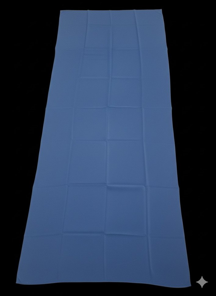 190×70 cm Lacivert Şal - Görsel 3