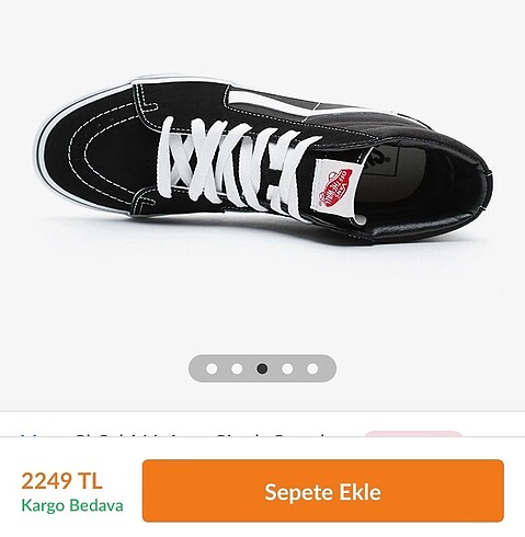 Vans ayakkabi