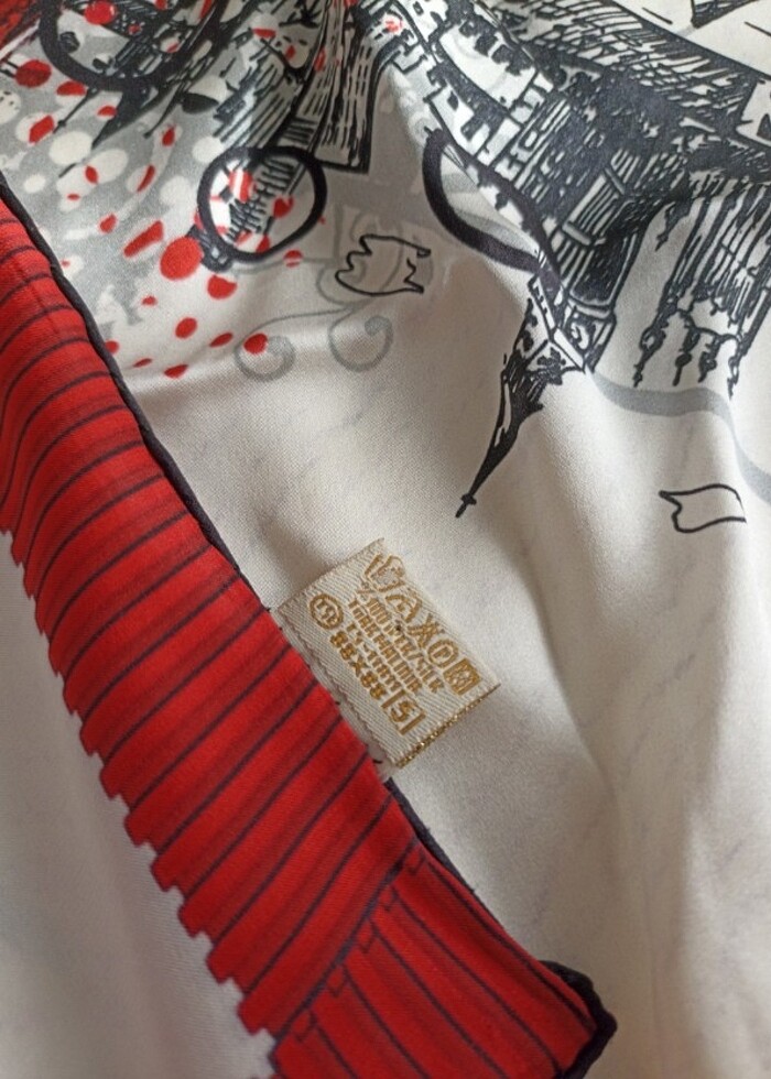 İpek eşarp  - Görsel 2