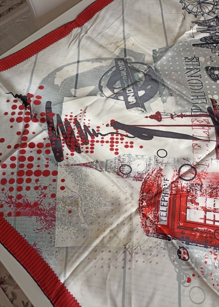 İpek eşarp  - Görsel 4