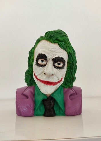  Beden çeşitli Renk Joker bust biblo figür
