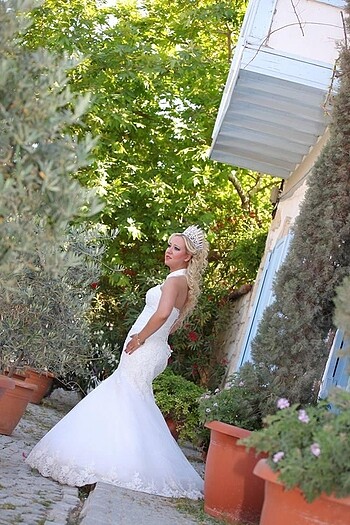 Gelinlik ve sünnet annesi abiyesi - Görsel 5