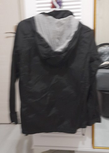 LC Waikiki Siyah Midi Kadın yagmurluk - Görsel 10