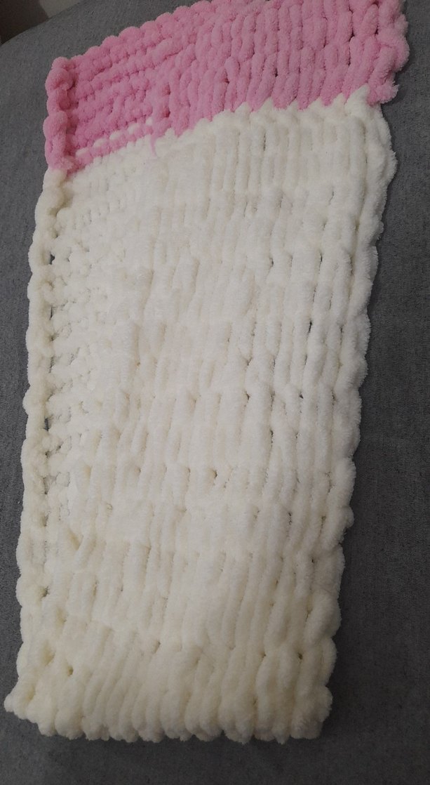 peluş atkı - Görsel 4