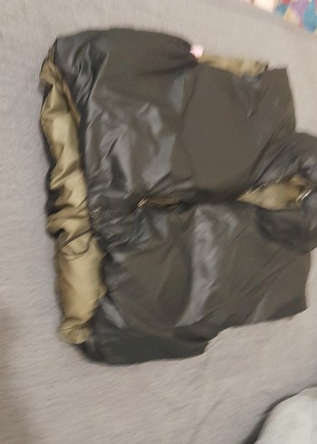 Kadın Kahverengi Fermuarlı cift tarafli Şişme Yelek sıfır ürün - Görsel 5