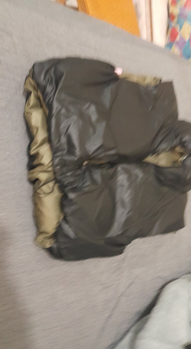 Kadın Kahverengi Fermuarlı cift tarafli Şişme Yelek sıfır ürün - Görsel 5