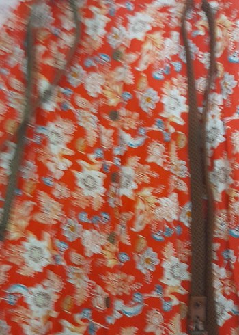 Nakışlı Renkli Bohem Uzun Etek - Görsel 2