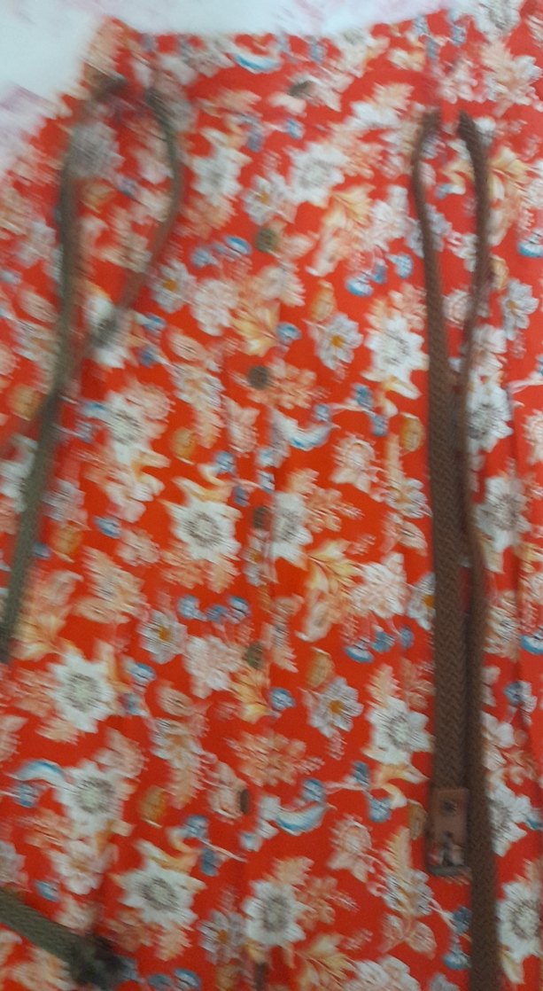 Nakışlı Renkli Bohem Uzun Etek - Görsel 2