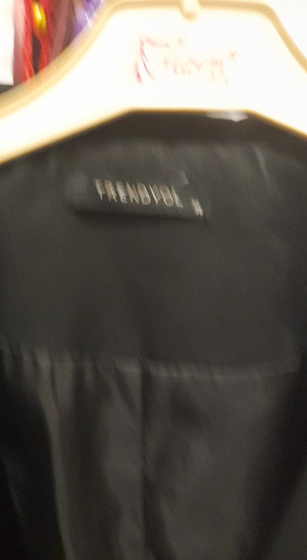 Siyah Kadın Midi Blazer Ceket - Görsel 5