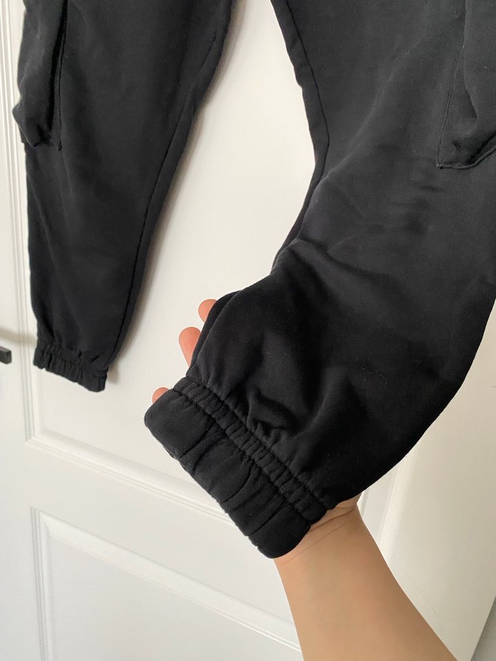 Siyah Rahat Outdoor Eşofman Altı - Görsel 2