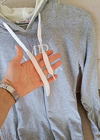 Gri Sweatshirt - Görsel 2