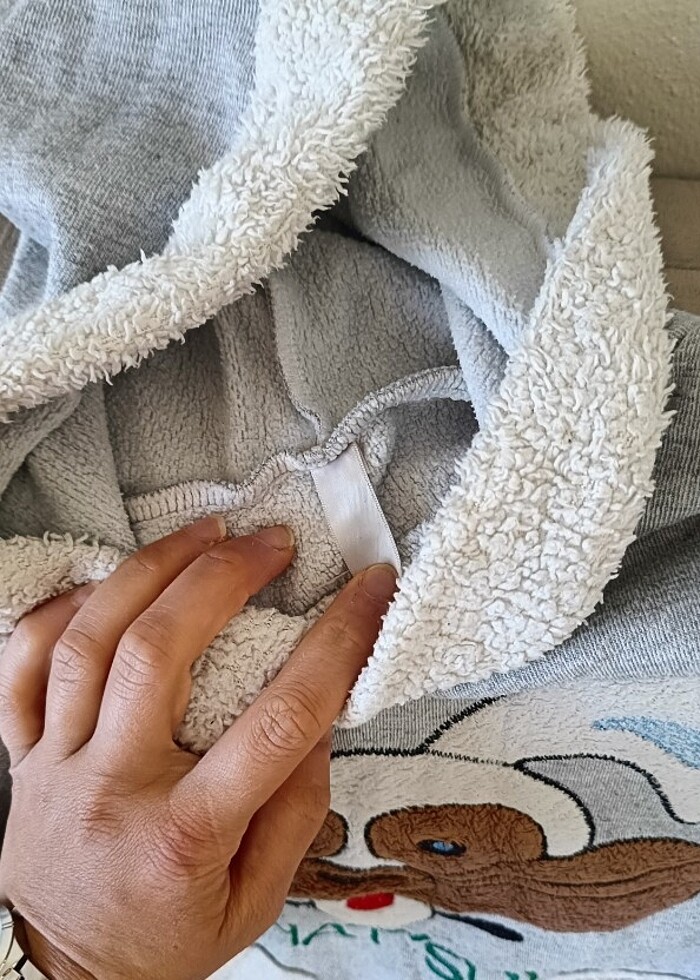 Tavşan Desenli Sweatshirt - Görsel 4