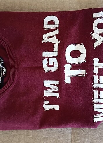 Bordo Sweatshirt - Görsel 5